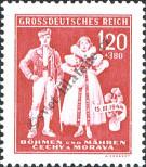 Stamp Protectorate of Bohemia and Moravia Catalog number: 133