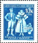 Stamp Protectorate of Bohemia and Moravia Catalog number: 135