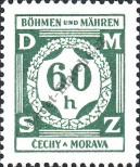 Stamp Protectorate of Bohemia and Moravia Catalog number: S/4