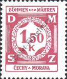 Stamp Protectorate of Bohemia and Moravia Catalog number: S/8