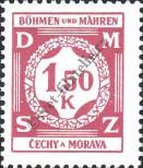 Stamp Protectorate of Bohemia and Moravia Catalog number: S/8