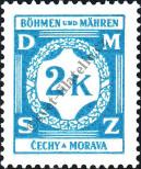 Stamp Protectorate of Bohemia and Moravia Catalog number: S/9