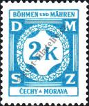 Stamp Protectorate of Bohemia and Moravia Catalog number: S/9