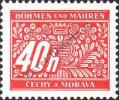 Stamp Protectorate of Bohemia and Moravia Catalog number: P/5