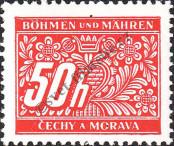 Stamp Protectorate of Bohemia and Moravia Catalog number: P/6