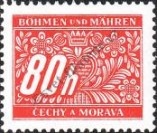 Stamp Protectorate of Bohemia and Moravia Catalog number: P/8