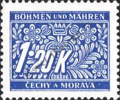 Stamp Protectorate of Bohemia and Moravia Catalog number: P/10