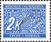 Stamp Protectorate of Bohemia and Moravia Catalog number: P/11