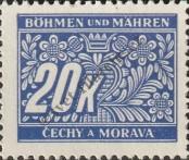 Stamp Protectorate of Bohemia and Moravia Catalog number: P/14