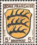 Stamp The French occupation zone of Germany Catalog number: 3
