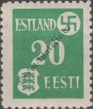 Stamp Estonia (German occupation) Catalog number: 2/y