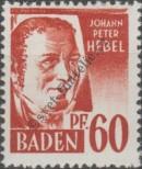 Stamp Baden ( French zone) Catalog number: 10
