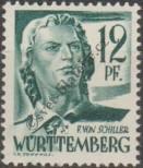 Stamp Württemberg (French zone) Catalog number: 4