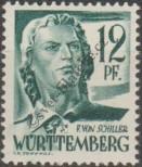 Stamp Württemberg (French zone) Catalog number: 4