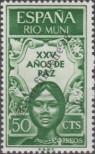 Stamp Río Muni Catalog number: 60