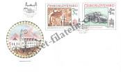 FDC Czechoslovakia Catalog number: 2825-2826