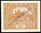 Stamp Czechoslovakia Catalog number: 20