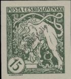 Stamp Czechoslovakia Catalog number: 34/U