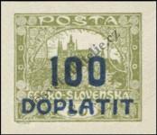 Stamp Czechoslovakia Catalog number: P/18/a
