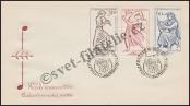 FDC Czechoslovakia Catalog number: 1265-1267