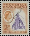 Stamp Federation of Rhodesia and Nyasaland Catalog number: 21/A