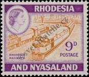 Stamp Federation of Rhodesia and Nyasaland Catalog number: 26/A