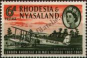 Stamp Federation of Rhodesia and Nyasaland Catalog number: 42