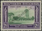 Stamp Southern Rhodesia Catalog number: 58