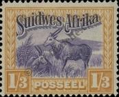 Stamp South West Africa Catalog number: 155