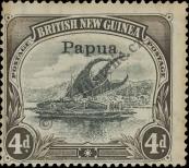 Stamp Papua Catalog number: 21