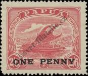 Stamp Papua Catalog number: 68