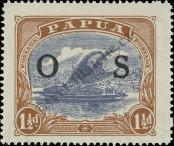 Stamp Papua Catalog number: S/3