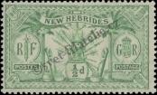 Stamp New hebrides Catalog number: 27