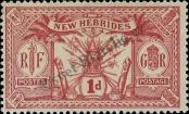 Stamp New hebrides Catalog number: 28