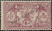 Stamp New hebrides Catalog number: 32