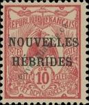 Stamp New hebrides Catalog number: 11