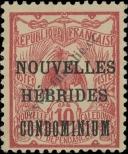 Stamp New hebrides Catalog number: 16