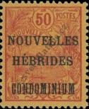 Stamp New hebrides Catalog number: 18
