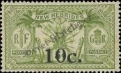 Stamp New hebrides Catalog number: 69