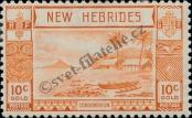 Stamp New hebrides Catalog number: 98