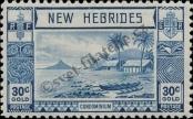 Stamp New hebrides Catalog number: 102