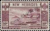 Stamp New hebrides Catalog number: 104