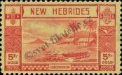 Stamp New hebrides Catalog number: 107