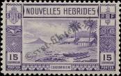 Stamp New hebrides Catalog number: 111