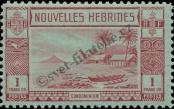 Stamp New hebrides Catalog number: 117