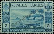 Stamp New hebrides Catalog number: 118