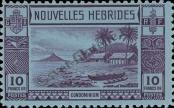 Stamp New hebrides Catalog number: 120