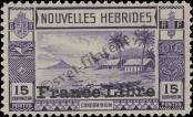 Stamp New hebrides Catalog number: 123