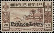 Stamp New hebrides Catalog number: 125