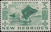 Stamp New hebrides Catalog number: 141